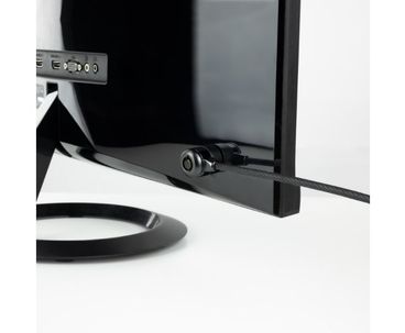 CABLE LOCK DE SEGURIDAD CON LLAVE PARA PORTATILES 1.5M GRIS TOOQ