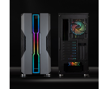 CAJA SEMITORRE ATX NIGHTCITY GAMING NEGRO TOOQ
