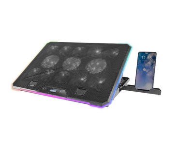 NOTEBOOK COOLER PAD MNBC13 A-RGB NEGRO MARS GAMING