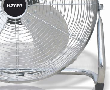 VENTILADOR DE SUELO SEMI INDUSTRIAL NEW TORNADO PLATA HAEGER