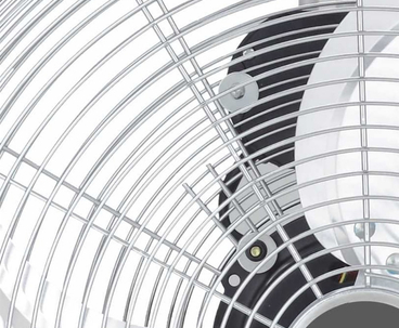 VENTILADOR DE SUELO SEMI INDUSTRIAL NEW TORNADO PLATA HAEGER