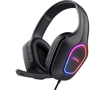 AURICULAR GAMING GXT416 ZIROX RGB NEGRO TRUST