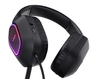AURICULAR GAMING GXT416 ZIROX RGB NEGRO TRUST