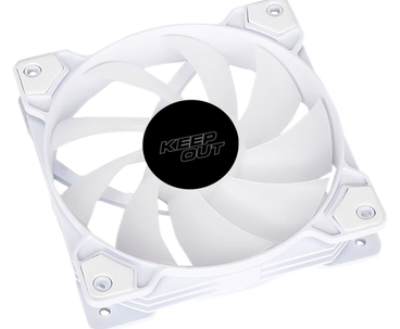 VENTILADOR AUXILIAR XFC-120F RGB BLANCO KEEPOUT