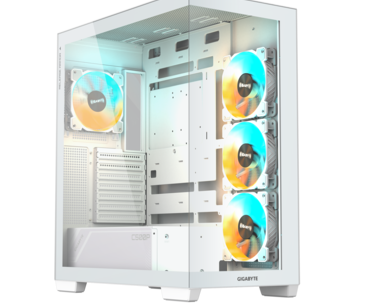 GIGABYTE CAJA SEMITORRE C500 PANORAMIC STEALTH ICE