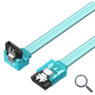CABLE DE DATOS SATA H/H 0.5 M AZUL VENTION