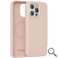 FUNDA SILICONA MAGSAFE IPHONE 15 PRO ROSA VENTION