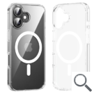 FUNDA MAGSAFE IPHONE 16 PRO TRANSPARENTE VENTION