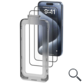 PROTECTOR PANTALLA CRISTAL TEMPLADO IPHONE 14 PRO MAX+ HERRAM. ANTIPOLVO VENTION