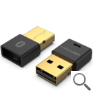 TRANSMISOR Y RECEPTOR USB/MP3/BLUETOOTH NEGRO VENTION