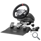 VOLANTE MWH-RSX RACING WHEEL FORCE FEEDBACK 1080º NEGRO MARS GAMING