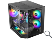 CAJA MINITORRE ATX MC-3TLITE NEGRO MARS GAMING