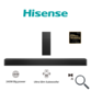 BARRA DE SONIDO 2.1 240W HS2100 HISENSE