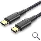 CABLE USB-C A USB-C 2.0 3A 1 M NEGRO VENTION