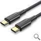 CABLE USB-C A USB-C 2.0 3A 1.5 M NEGRO VENTION