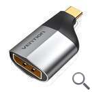 ADAPTADOR 1.2 USB-C/M A DISPLAYPORT/H VENTION