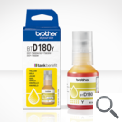CARTUCHO BOTELLA TINTA AMARILLO BTD180Y BROTHER