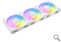 KIT 3 VENTILADORES AUXILIAR C120 A-RGB BLANCO ANTEC