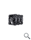 KIT 3 VENTILADORES AUXILIAR NOVA 120 NEGRO ANTEC