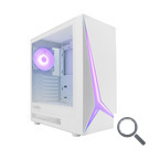 CAJA SEMITORRE ATX GM50 STARLIGHT RGB BLANCO COOLBOX
