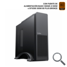 CAJA SOBREMESA MICROATX SLIM T313-1 NEGRO COOLBOX