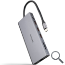 HUB USB-C 12 PUERTOS USB 3.0 18 CM NANOCABLE