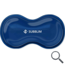 ALFOMBRILLA RATON CRYSTAL FLEX WRIST REST AZUL OSCURO SUBBLIM