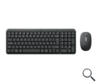 TECLADO + RATON WIRELESS MK250 COMPACT NEGRO LOGITECH