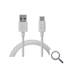 CABLE GO2 USB-A A USB-C 1M BLANCO XTORM