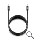 CABLE USB-A A USB-C 1 M KNOT NEGRO NGS