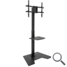 SOPORTE SUELO MINOS CON RUEDAS 37
