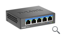 D-LINK SWITCH 5 PUERTOS 10/100/1Gbit/2.5G MULTI-GIGABIT