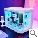 CAJA MICROATX MC3T CORELCDM BLANCO MARS GAMING