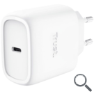 CARGADOR PARED/VIAJE USB-C 45W MAXO BLANCO TRUST