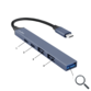 MINI DOCK USB-C (USB-C PD/USB-C/2xUSB 2.0/USB 3.0) COOLBOX