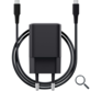 CARGADOR PARED/VIAJE USB-C 65W + CABLE USB-C ULTRARREDUCIDO 2 M MAXO NEGRO TRUST