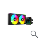 REFRIGERACION LIQUIDA FRGB ML-LCD PRO 240 NEGRO MARS GAMING