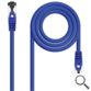 CABLE DE RED LATIGUILLO SSTP CAT8.1 AWG26 0.25 M AZUL NANOCABLE