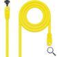 CABLE DE RED LATIGUILLO SSTP CAT8.1 AWG26 0.25 M AMARLLO NANOCABLE