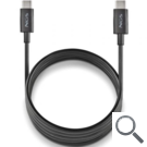 CABLE USB-C A USB-C ZYRO 60W 1 M NEGRO NGS