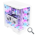 CAJA SEMITORRE ATX DY570 RGB BLANCO DARKFLASH