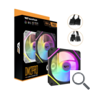 VENTILADOR AUXILIAR DM-12 120 PRO A-RGB NEGRO DARKFLASH