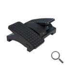 REPOSAPIES AJUSTABLE EN ALTURA E INCLINACION NEGRO TOOQ