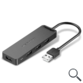 HUB 4 PUERTOS USB 2.0 4xUSB 0.15 M GRIS VENTION