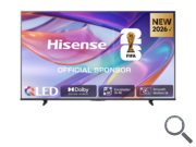 TELEVISOR 75" QLED UHD 4K QUANTUM DOT 75E7S SMART TV HISENSE