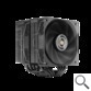 VENTILADOR UNIVERSAL MCPU-X26 PRO A-RGB NEGRO MARS GAMING