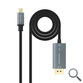CABLE USB-C/M A DISPLAYPORT/M 8K BIDIRECCIONAL 2 M NANOCABLE