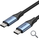CABLE USB-C A USB-C 240W 1 M NEGRO/AZUL VENTION