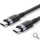 CABLE USB-C A USB-C 240W 2 M NEGRO VENTION