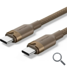CABLE USB-C A USB-C 240W 2 M DORADO VENTION